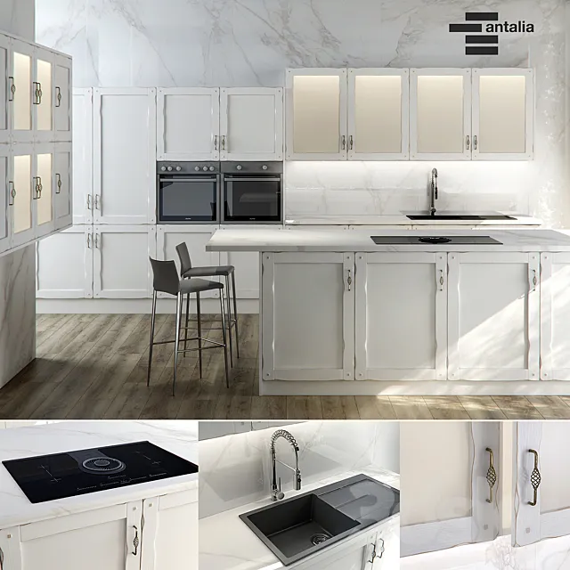 KITCHEN ANTALIA TALAVERA 3ds Max