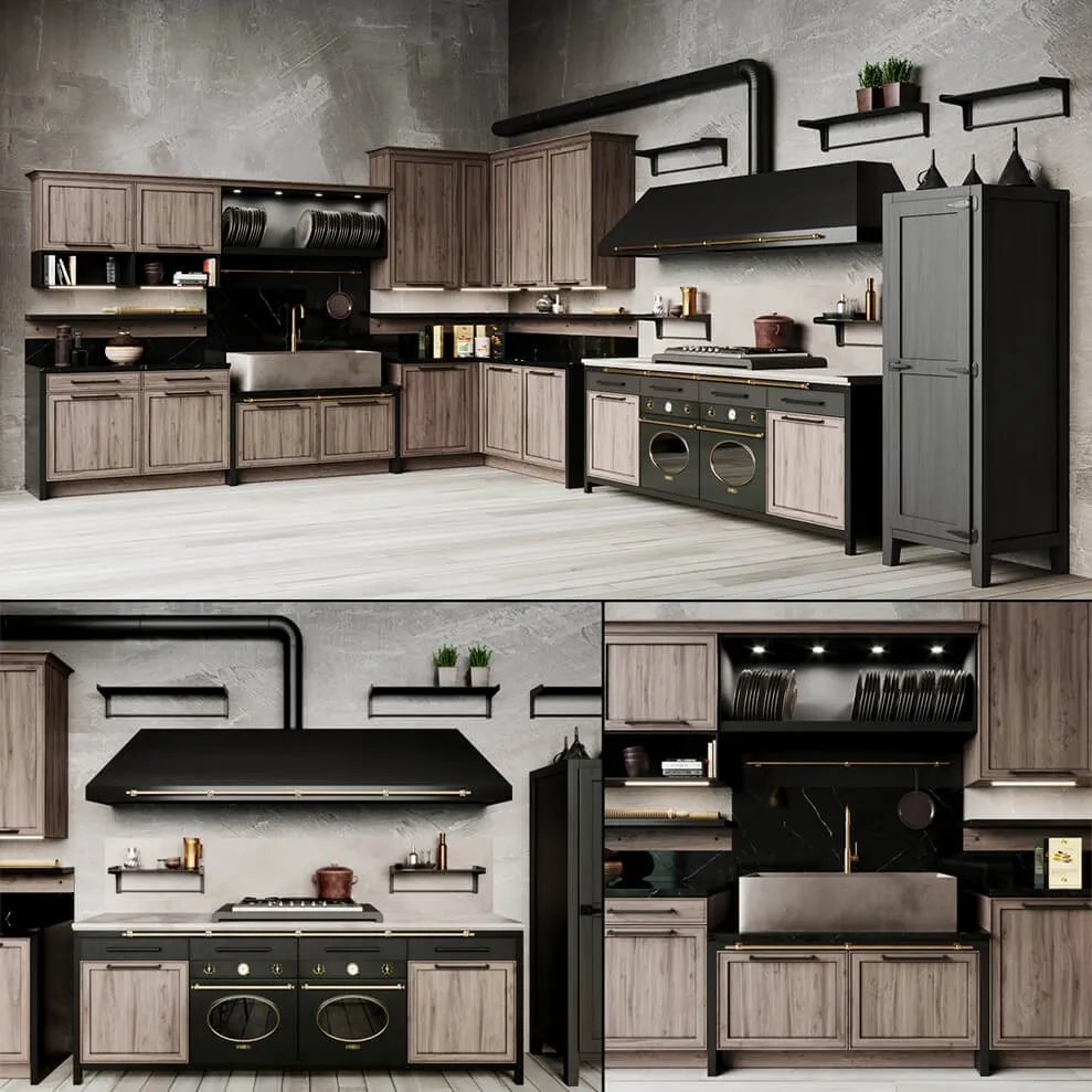 kitchen – Anteprima VINTAGE kitchen 3ds Max