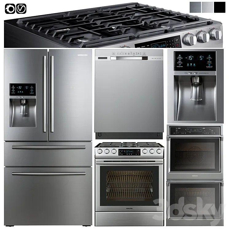 Kitchen appliance 03 3DS Max