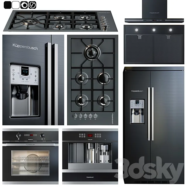 Kitchen appliance 1 3DSMax File