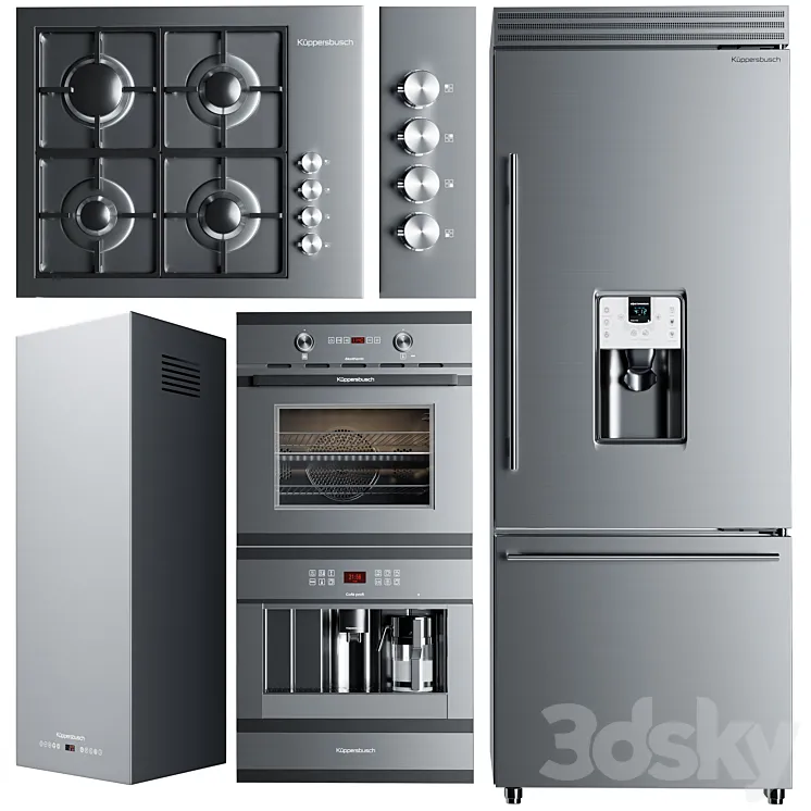 Kitchen appliance 2 3DS Max