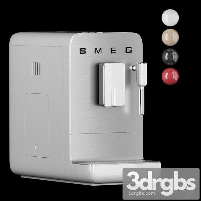 Kitchen Appliance1 Smeg Coffee Machine 3dsmax Download
