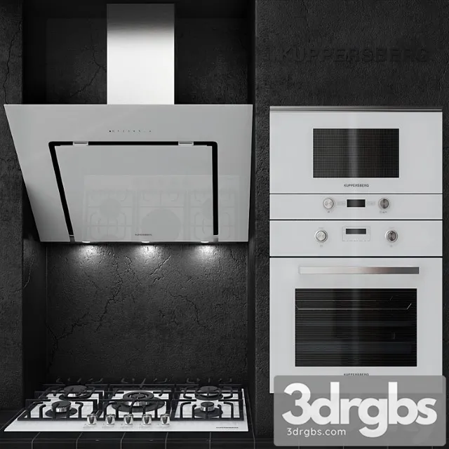 Kitchen appliances kuppersberg 2 2 3dsmax Download