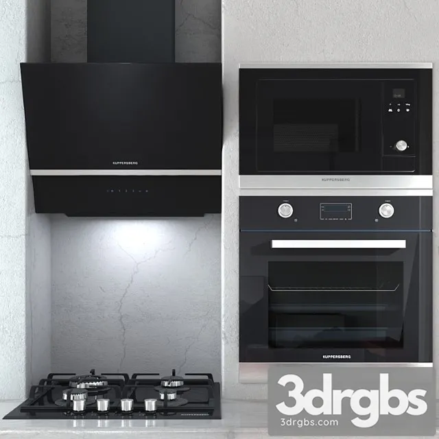 Kitchen Appliances Kuppersberg 3 1 3dsmax Download