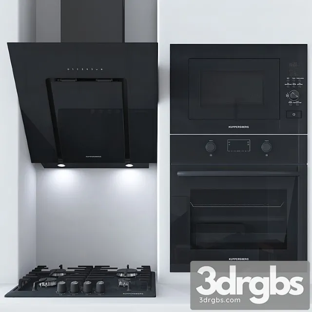Kitchen appliances kuppersberg 4 2 3dsmax Download