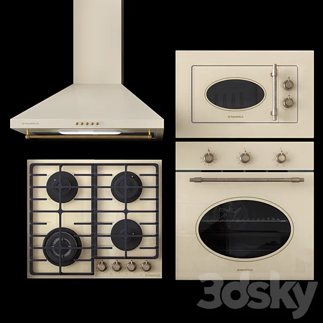 Kitchen appliances MAUNFELD 1 3DSMax File