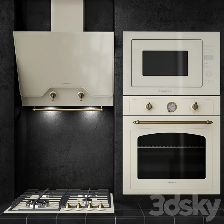 Kitchen appliances MAUNFELD 3DS Max