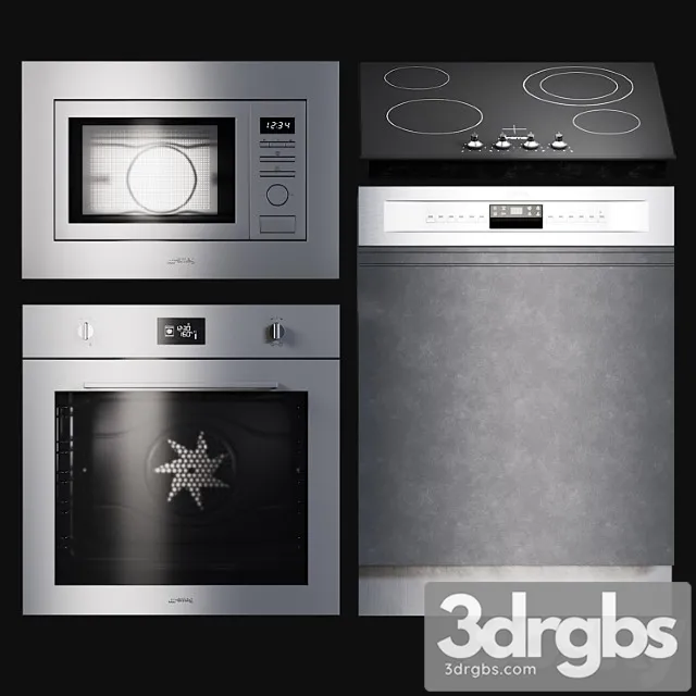 Kitchen appliances selezione 2 3dsmax Download