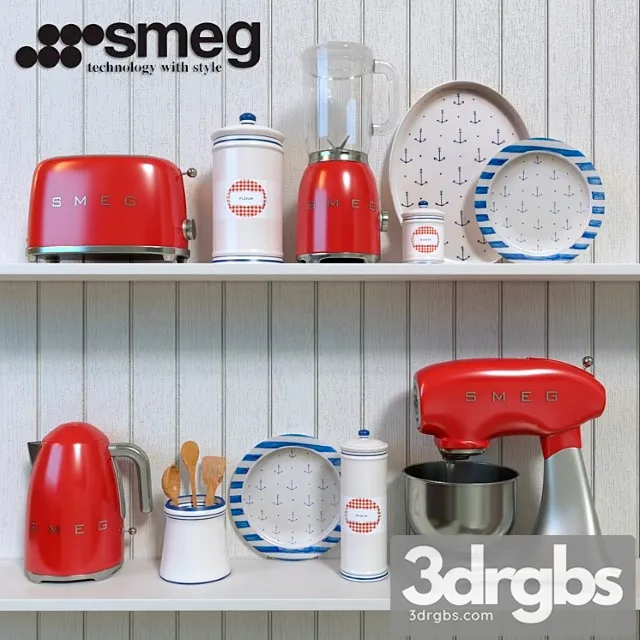 Kitchen Appliances Smeg 2 3dsmax Download