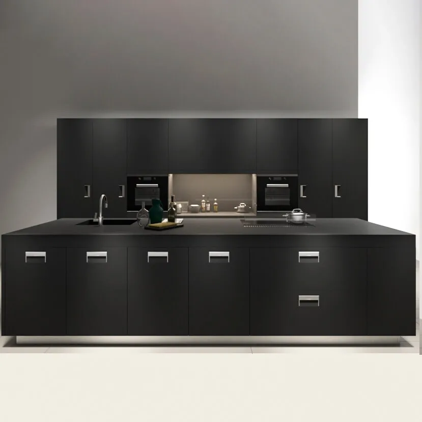 kitchen – Arclinea italia black armour 3ds Max