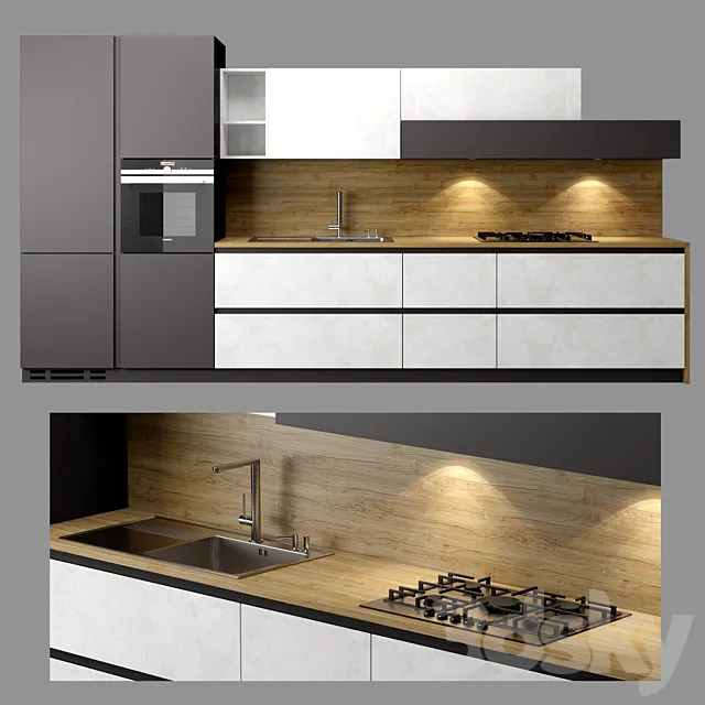 Kitchen arredo 3DS Max Model