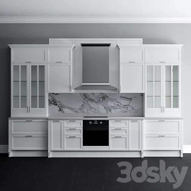 Kitchen Aster Avenue 3ds Max