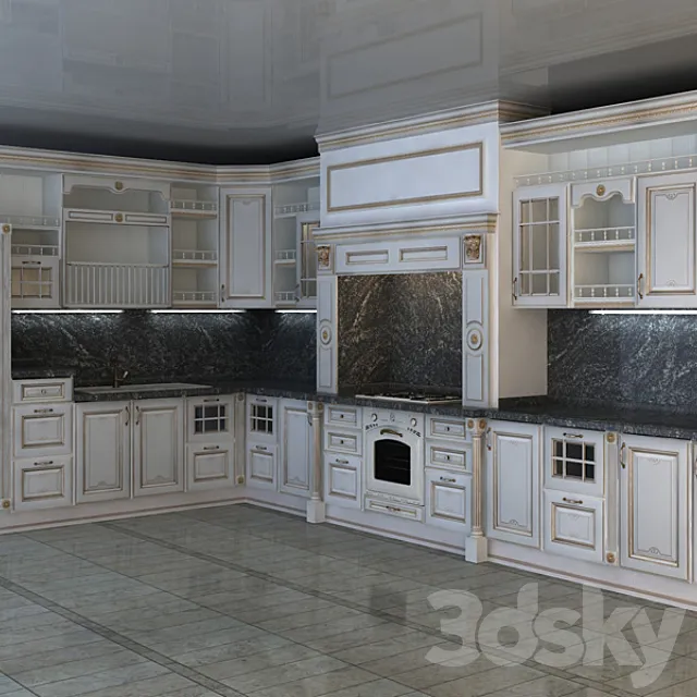 Kitchen “Athena” 3DSMax File