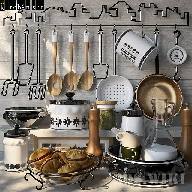kitchen – Beautiful kitchen set 3ds Max