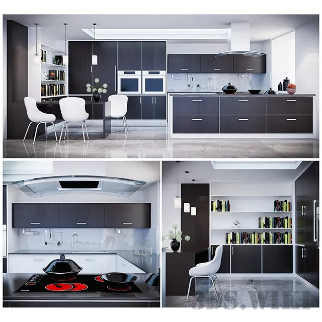 kitchen – Beautiful modern kitchen 3ds Max