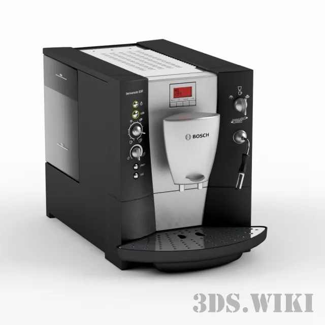 kitchen – BOSCH coffee machine benvenuto B30. 3ds Max