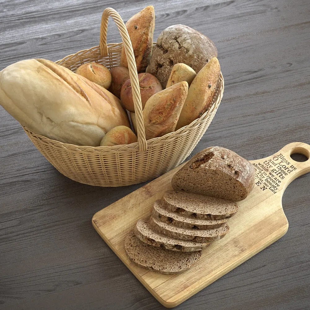 kitchen – Bread basket 3ds Max