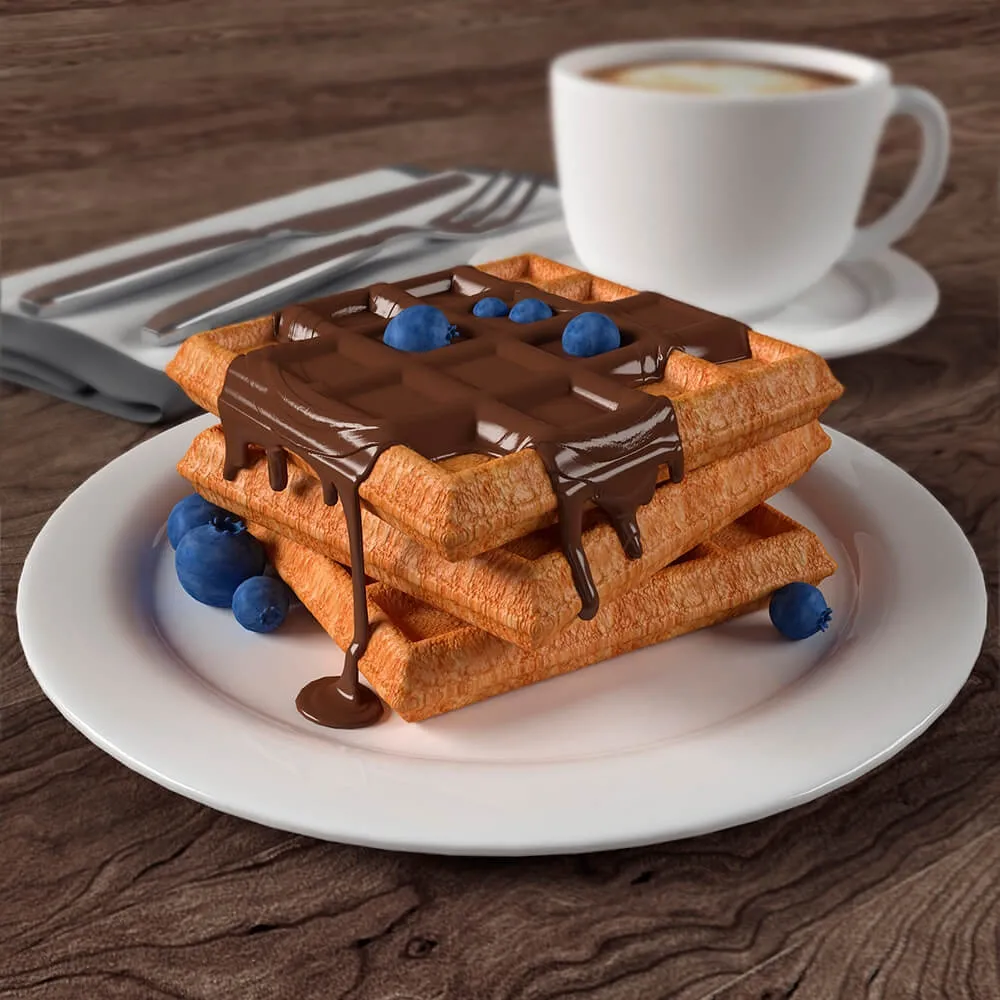 kitchen – Breakfast 96 3ds Max