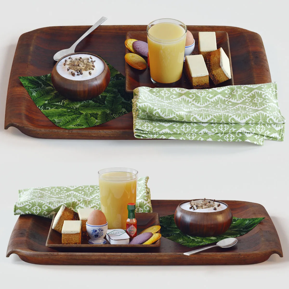 kitchen – Breakfast set 02 3ds Max