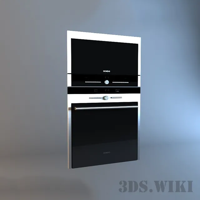 kitchen – Built-in oven with two chambers 3ds Max