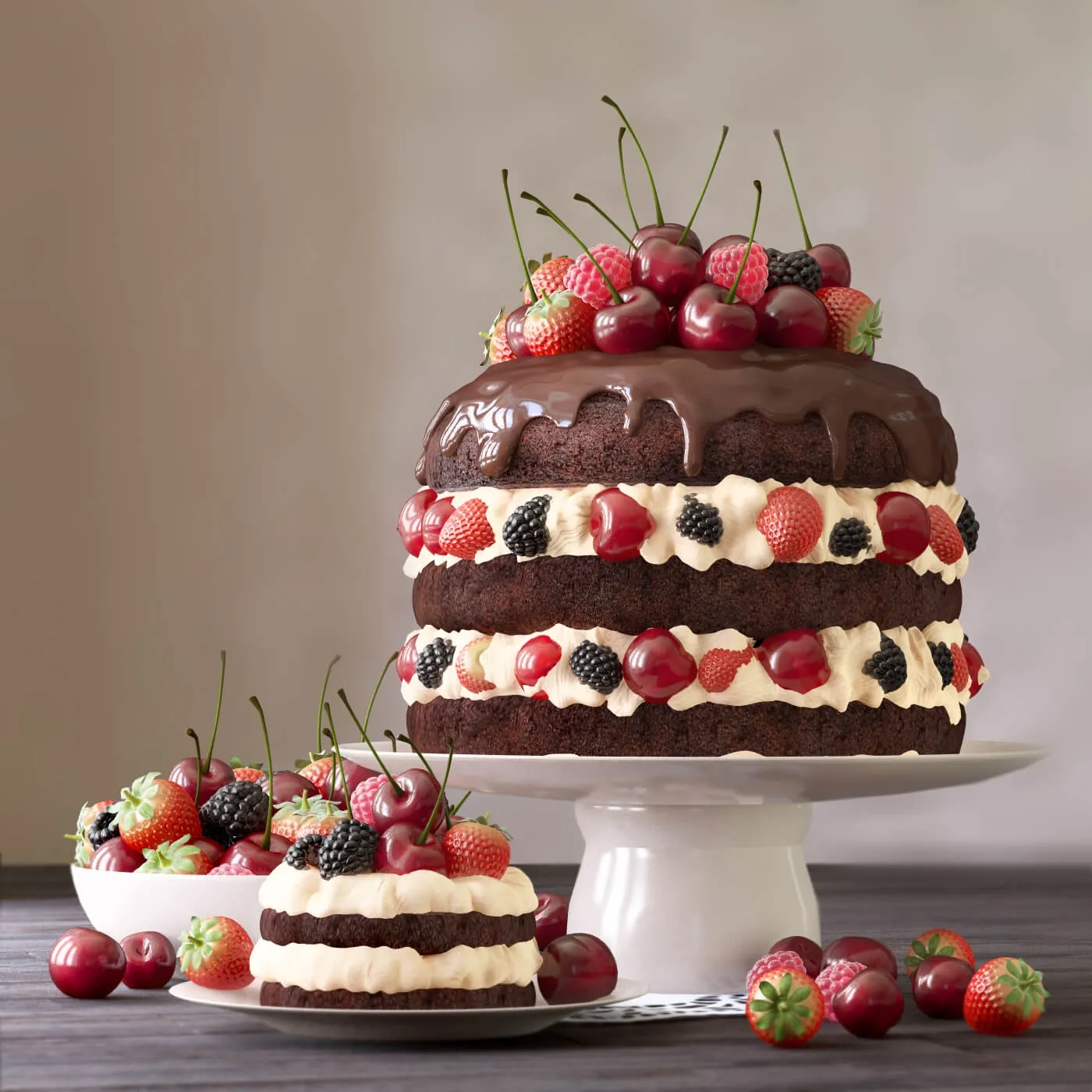 kitchen – Cakes 3 3ds Max
