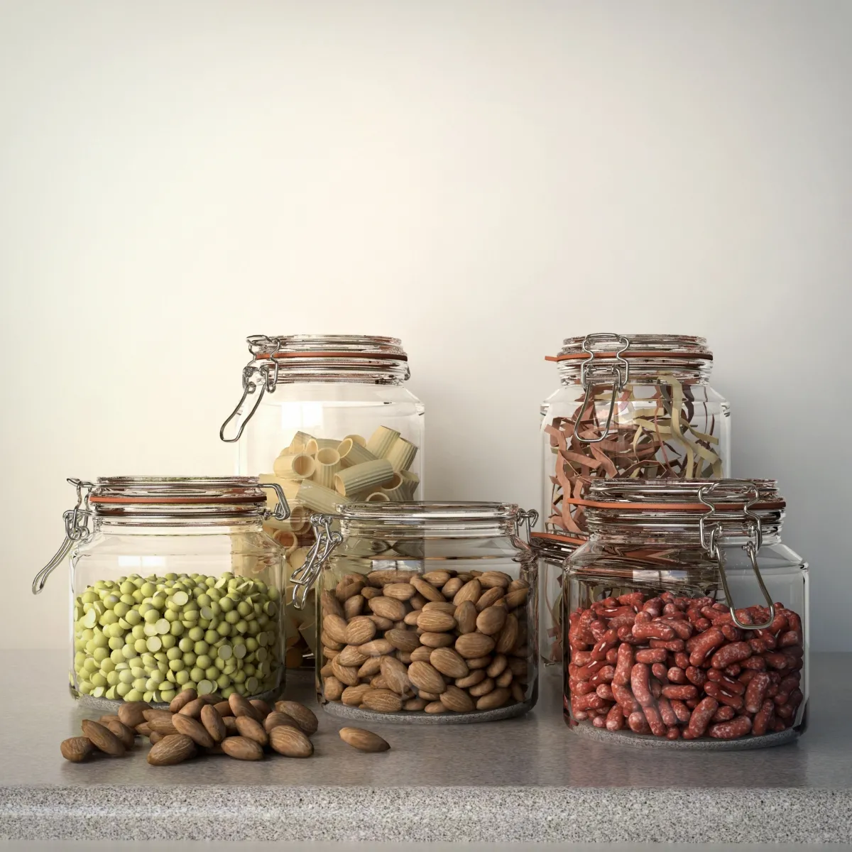 kitchen – Canned food 41 3ds Max
