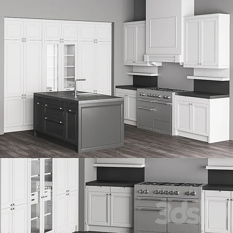 Kitchen Castagna Cucine Gallery 3DS Max