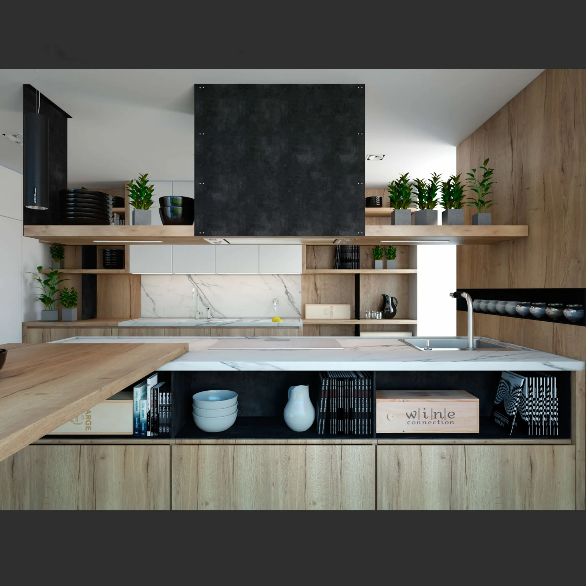 kitchen – Castagna Cucine Natura 3ds Max