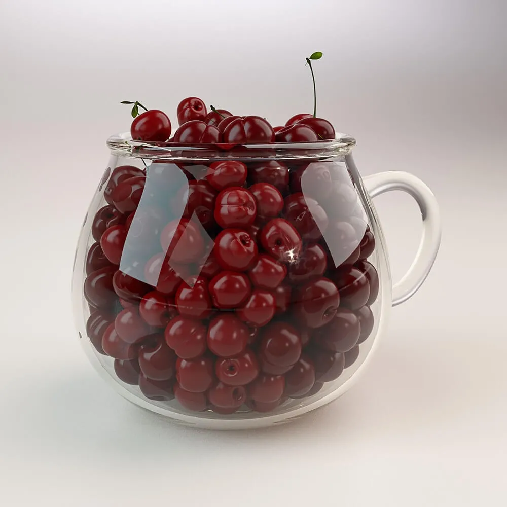 kitchen – Cherry 2 3ds Max