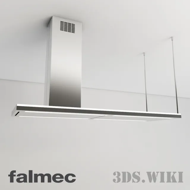 kitchen – Chimney hood FALMEC Lumen isola 175 IX (800) 3ds Max