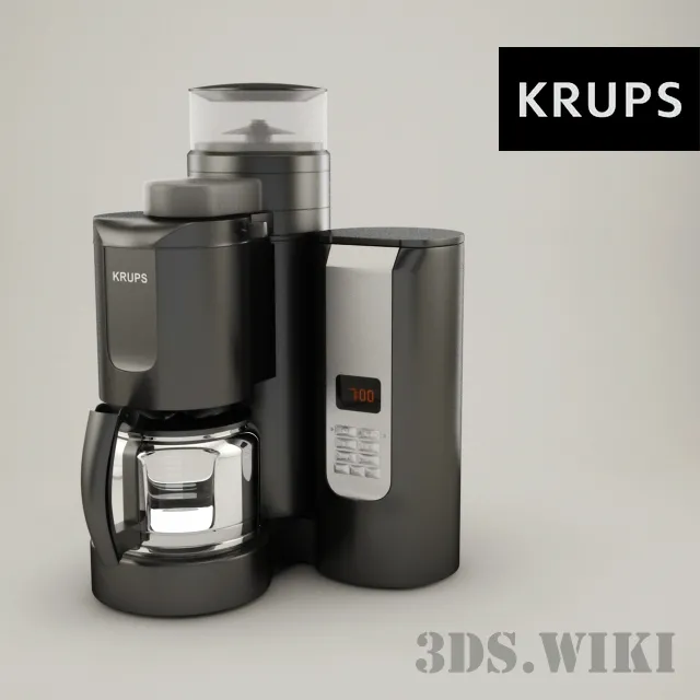 kitchen – Coffee machine – KRUPS 3ds Max