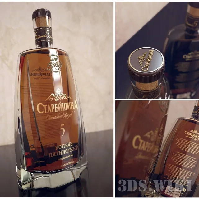 kitchen – cognac старейшина 3ds Max