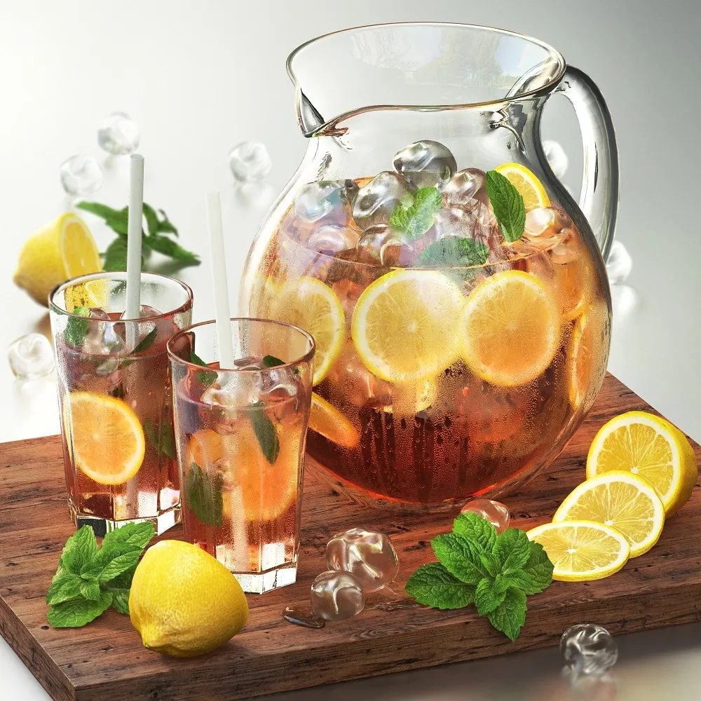 kitchen – Cold tea with limon 3ds Max