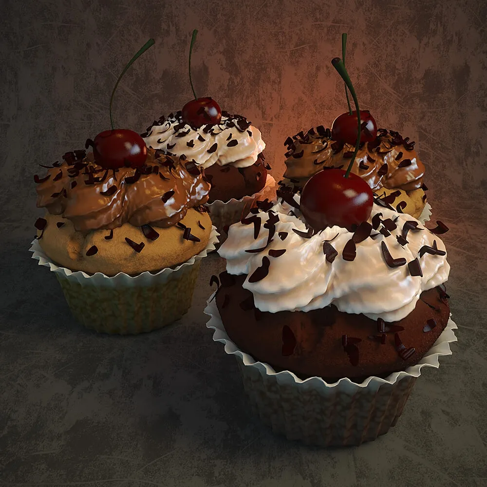 kitchen – Cupcake 2 3ds Max