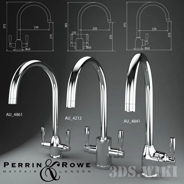 kitchen – Современные смесители для кухни 3ds Max
