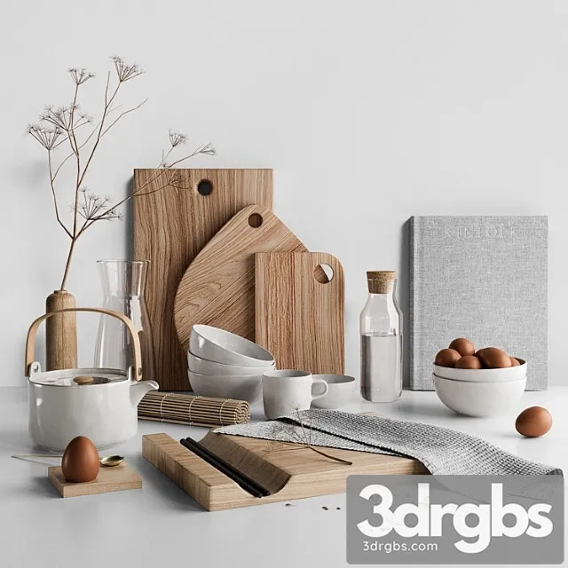 Kitchen Decor 01 3dsmax Download