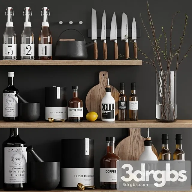 Kitchen Decor 19 3dsmax Download