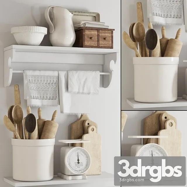 Kitchen decor set 01