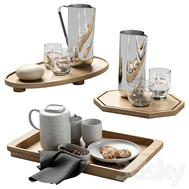 kitchen decor set 16 3dsMax Model