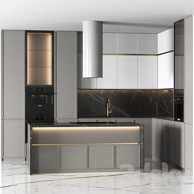 Kitchen Design 08 3ds Max