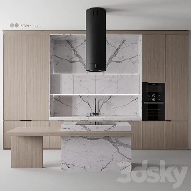 Kitchen №162 3ds Max