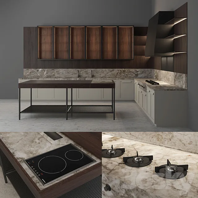 Kitchen Effeti Imponta 3ds Max