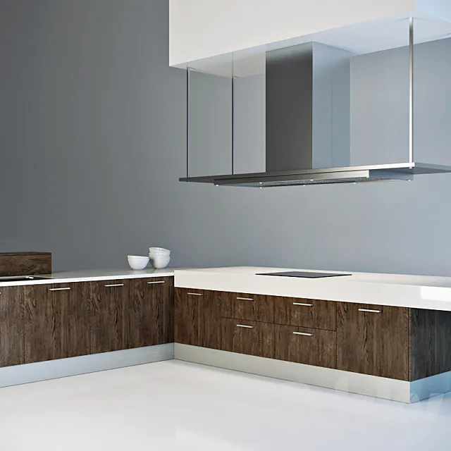 Kitchen Eko 3DS Max Model