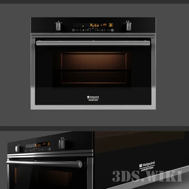 kitchen – Electric oven HOTPOINT / ARISTON 3ds Max