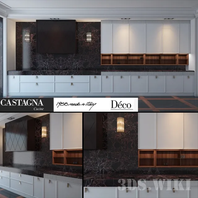 kitchen – Elite designer kitchen Castagna Cucine Deco 3ds Max