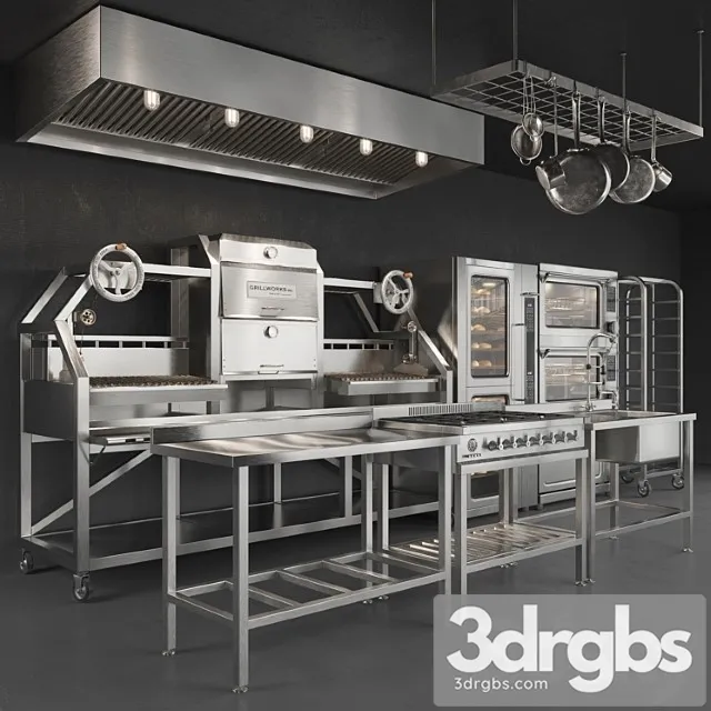 Kitchen equipment 3dsmax Download