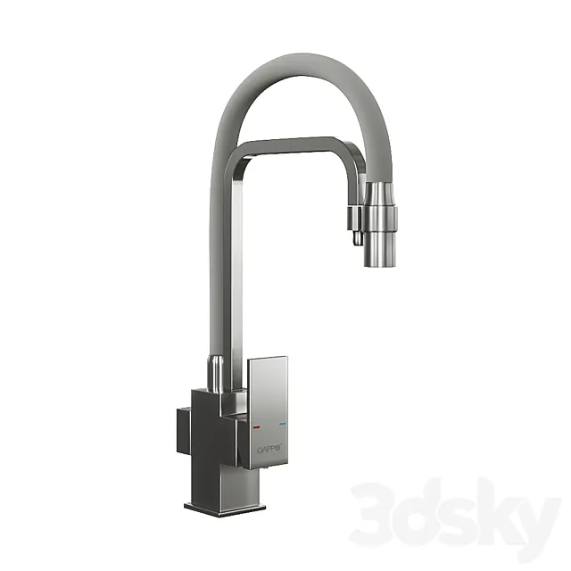 Kitchen faucet Gappo 3ds Max