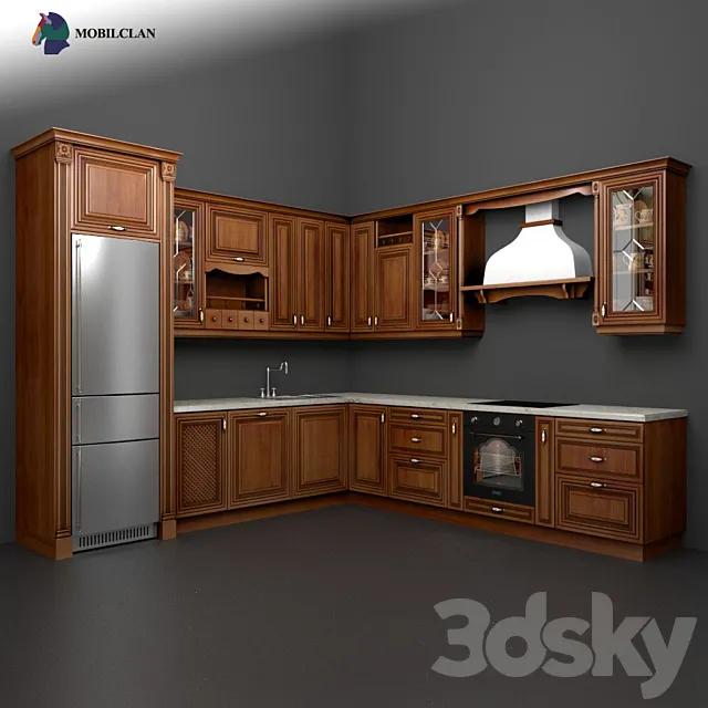 Kitchen “Firenze” 3DSMax File