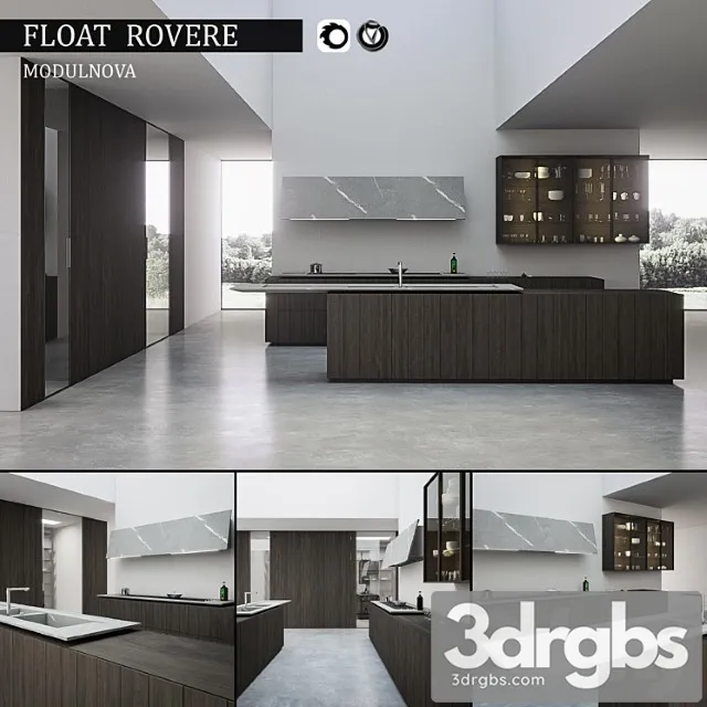 Kitchen Float Rovere 3dsmax Download