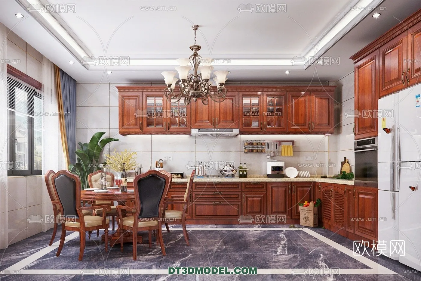 Kitchen for Home – Interior 3D Models – 013